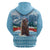 Switzerland Christmas Marmot Zip Hoodie Joyeux Noel - Wonder Print Shop
