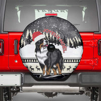 Switzerland Christmas Bernese Mountain Dog Spare Tire Cover Joyeux Noel - Wonder Print Shop