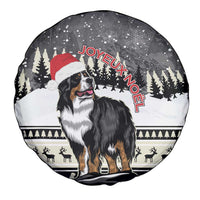 Switzerland Christmas Bernese Mountain Dog Spare Tire Cover Joyeux Noel - Wonder Print Shop