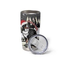 Switzerland Christmas Bernese Mountain Dog Tumbler Cup Joyeux Noel - Wonder Print Shop