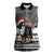 Switzerland Christmas Bernese Mountain Dog Women Sleeveless Polo Shirt Joyeux Noel - Wonder Print Shop