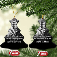 Civil Rights Leaders Peaceful Courage Ceramic Ornament Coretta Scott King - Wonder Print Shop