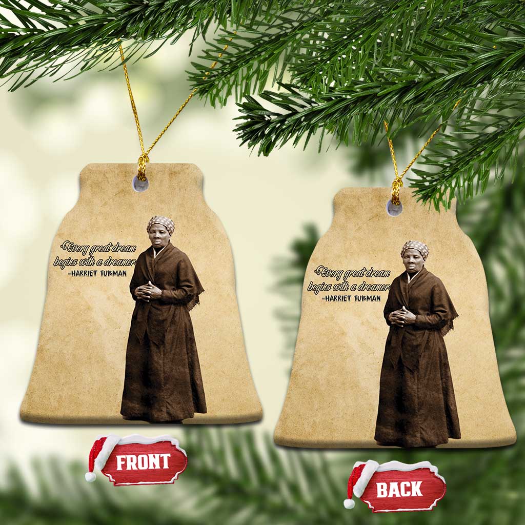 Civil Rights Leaders Blossoming Equality Ceramic Ornament Harriet Tubman - Wonder Print Shop