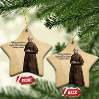 Civil Rights Leaders Blossoming Equality Ceramic Ornament Harriet Tubman - Wonder Print Shop
