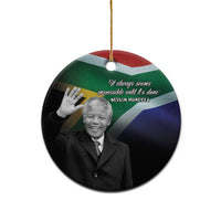 Civil Rights Leaders Unbreakable Hope Ceramic Ornament Nelson Mandela - Wonder Print Shop
