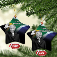 Civil Rights Leaders Unbreakable Hope Ceramic Ornament Nelson Mandela - Wonder Print Shop