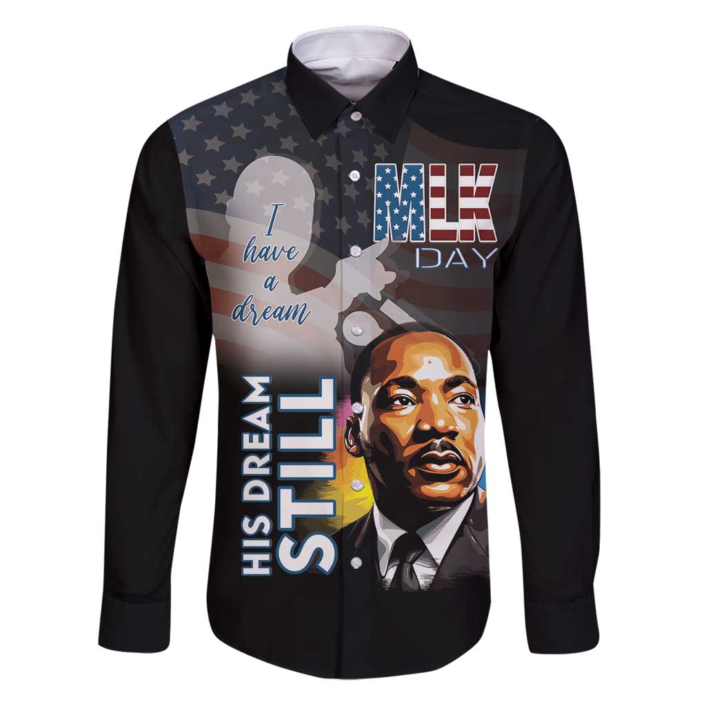 Happy MLK Day Family Matching Puletasi and Hawaiian Shirt I Have A Dream - His Dream Still - Wonder Print Shop