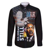 Happy MLK Day Family Matching Puletasi and Hawaiian Shirt I Have A Dream - His Dream Still - Wonder Print Shop