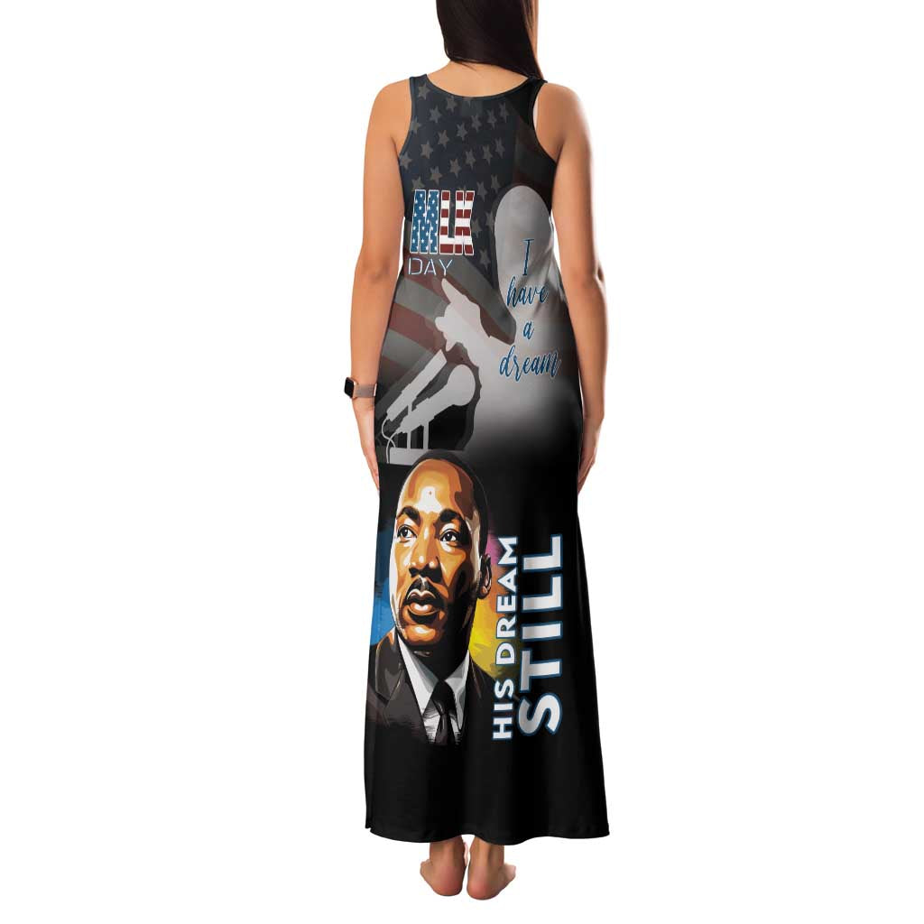 Happy MLK Day Family Matching Tank Maxi Dress and Hawaiian Shirt I Have A Dream - His Dream Still - Wonder Print Shop