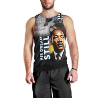 Happy MLK Day Men Tank Top I Have A Dream - His Dream Still - Wonder Print Shop