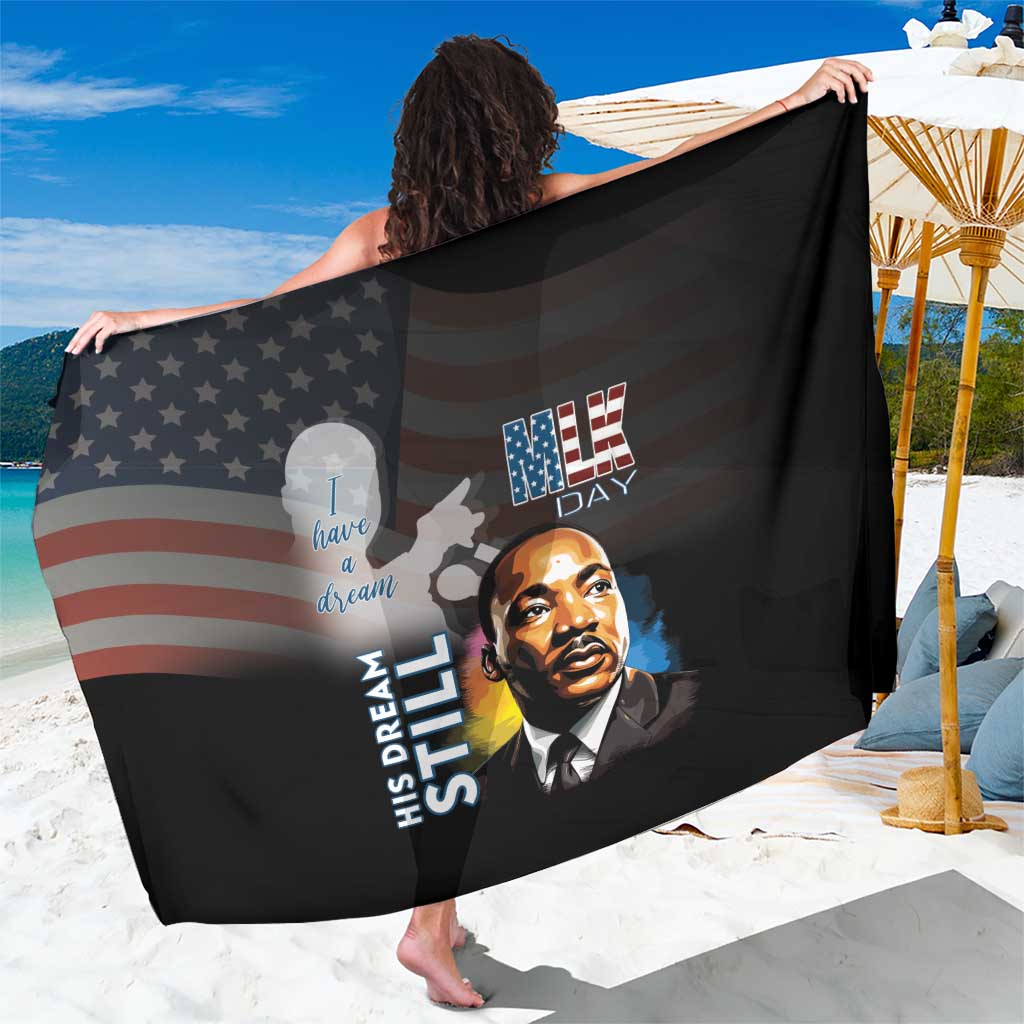 Happy MLK Day Sarong I Have A Dream - His Dream Still - Wonder Print Shop