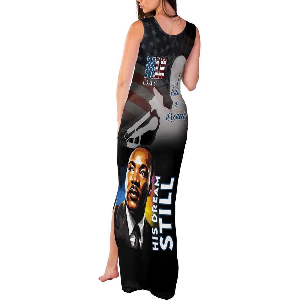 Happy MLK Day Tank Maxi Dress I Have A Dream - His Dream Still - Wonder Print Shop