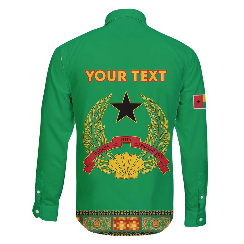 Personalised Guinea Bissau Family Matching Mermaid Dress and Hawaiian Shirt Dashiki Pattern - Wonder Print Shop