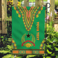 Personalised Guinea Bissau Garden Flag Dashiki Pattern - Wonder Print Shop