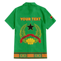 Personalised Guinea Bissau Hawaiian Shirt Dashiki Pattern - Wonder Print Shop