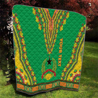 Personalised Guinea Bissau Quilt Dashiki Pattern - Wonder Print Shop