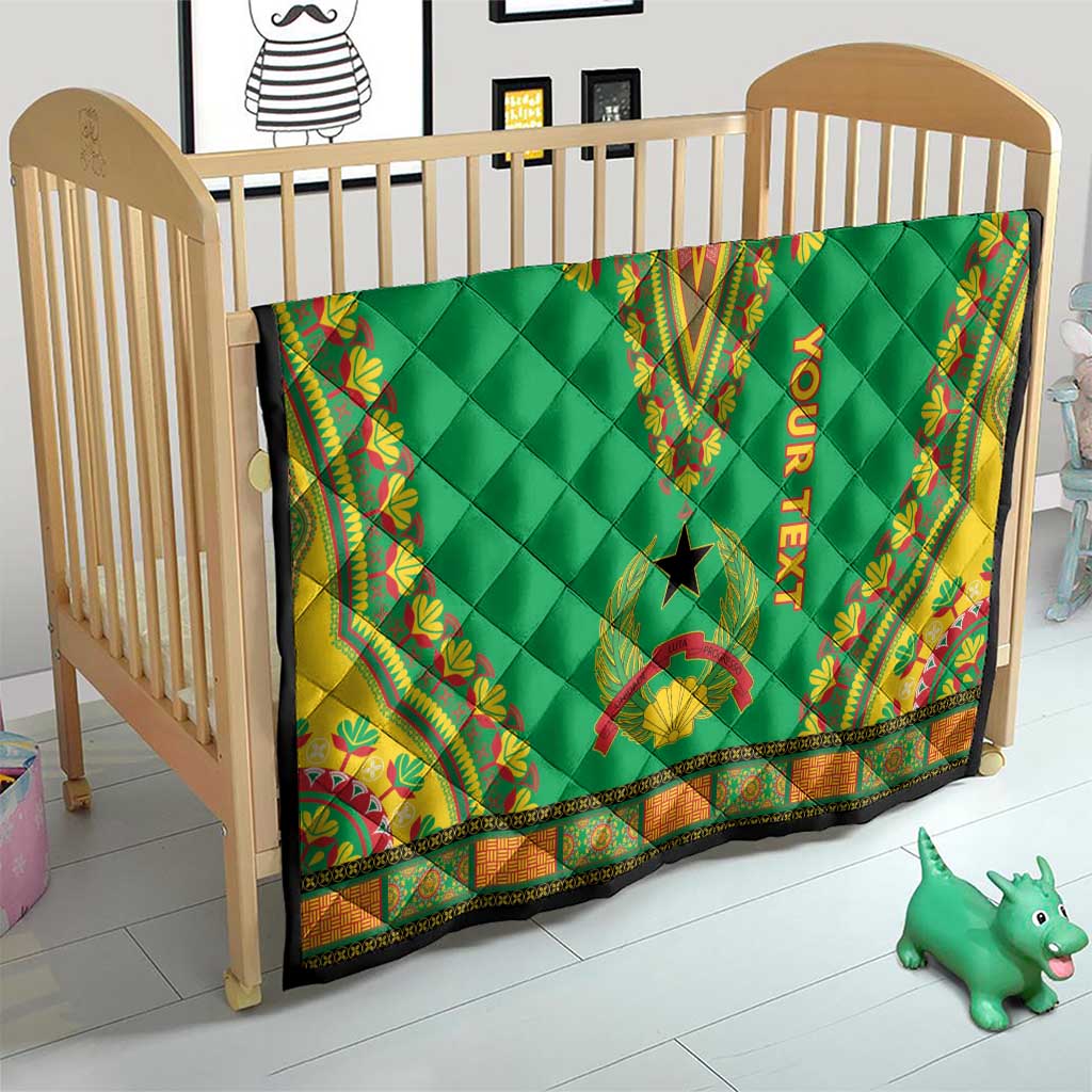 Personalised Guinea Bissau Quilt Dashiki Pattern - Wonder Print Shop