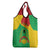 Personalised Guinea Bissau Grocery Bag Coat Of Arms - African Pattern