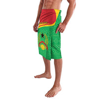 Personalised Guinea Bissau Lavalava Coat Of Arms - African Pattern - Wonder Print Shop