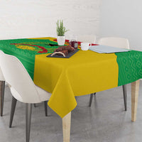 Personalised Guinea Bissau Tablecloth Coat Of Arms - African Pattern - Wonder Print Shop