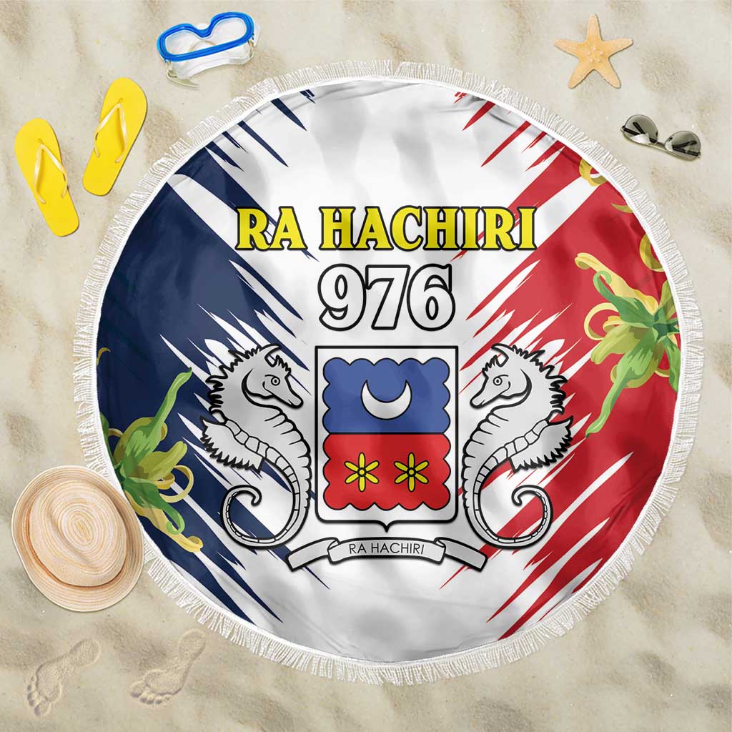 Ra Hachiri 976 Beach Blanket Coat Of Arms With Ylang Ylang