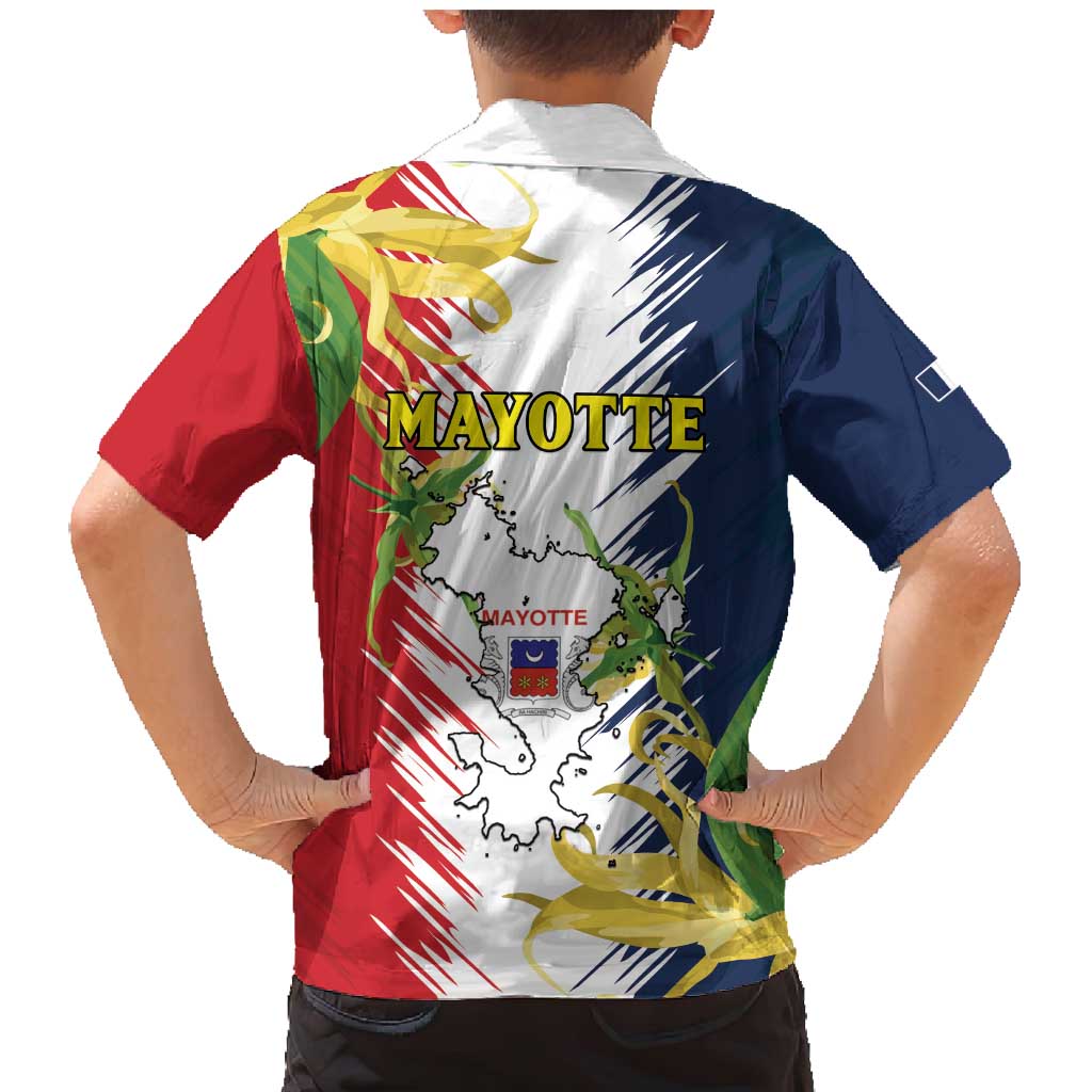 Ra Hachiri 976 Family Matching Mermaid Dress and Hawaiian Shirt Coat Of Arms With Ylang Ylang