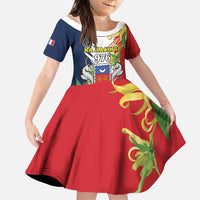 Ra Hachiri 976 Family Matching Puletasi and Hawaiian Shirt Coat Of Arms With Ylang Ylang
