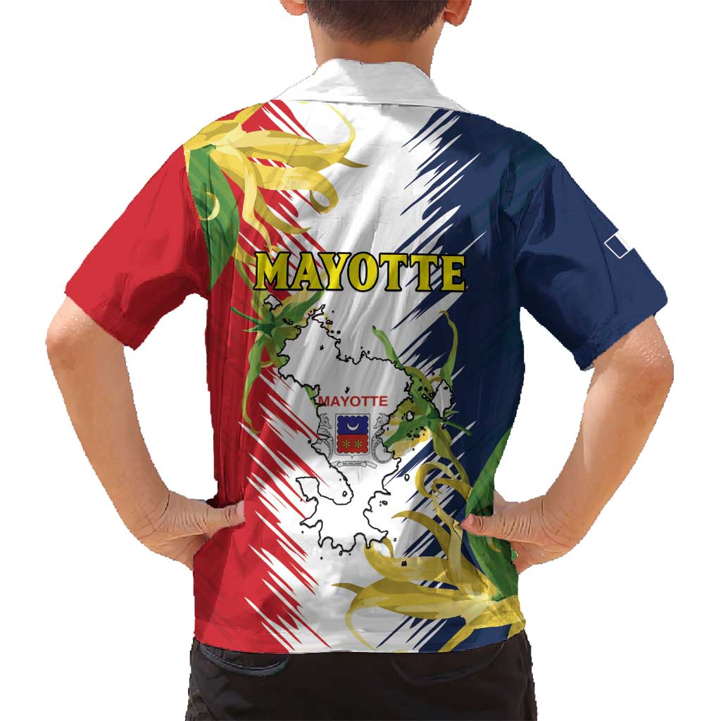 Ra Hachiri 976 Family Matching Tank Maxi Dress and Hawaiian Shirt Coat Of Arms With Ylang Ylang