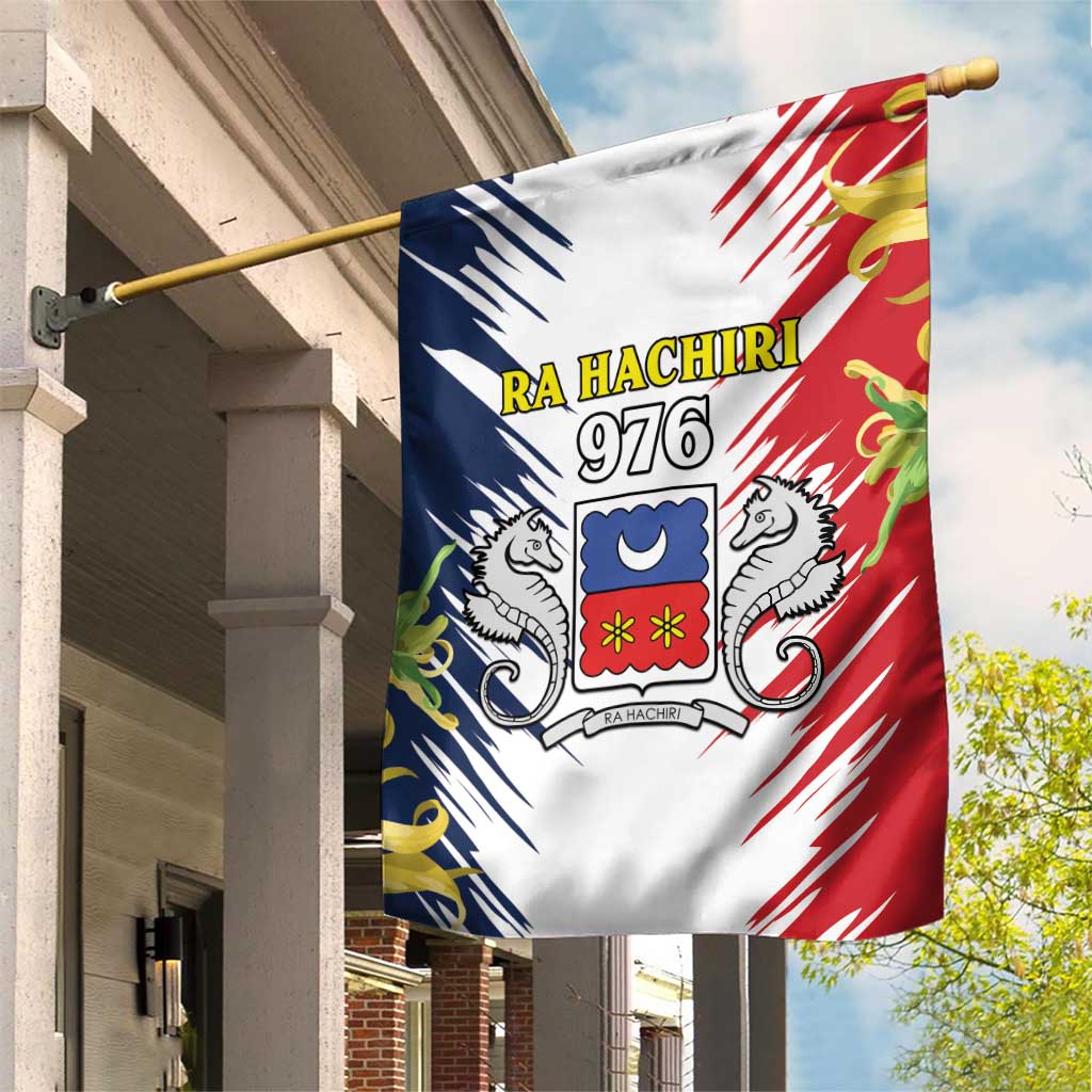 Ra Hachiri 976 Garden Flag Coat Of Arms With Ylang Ylang