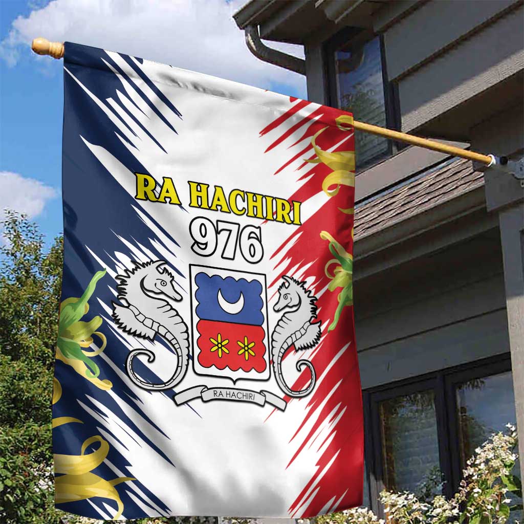 Ra Hachiri 976 Garden Flag Coat Of Arms With Ylang Ylang