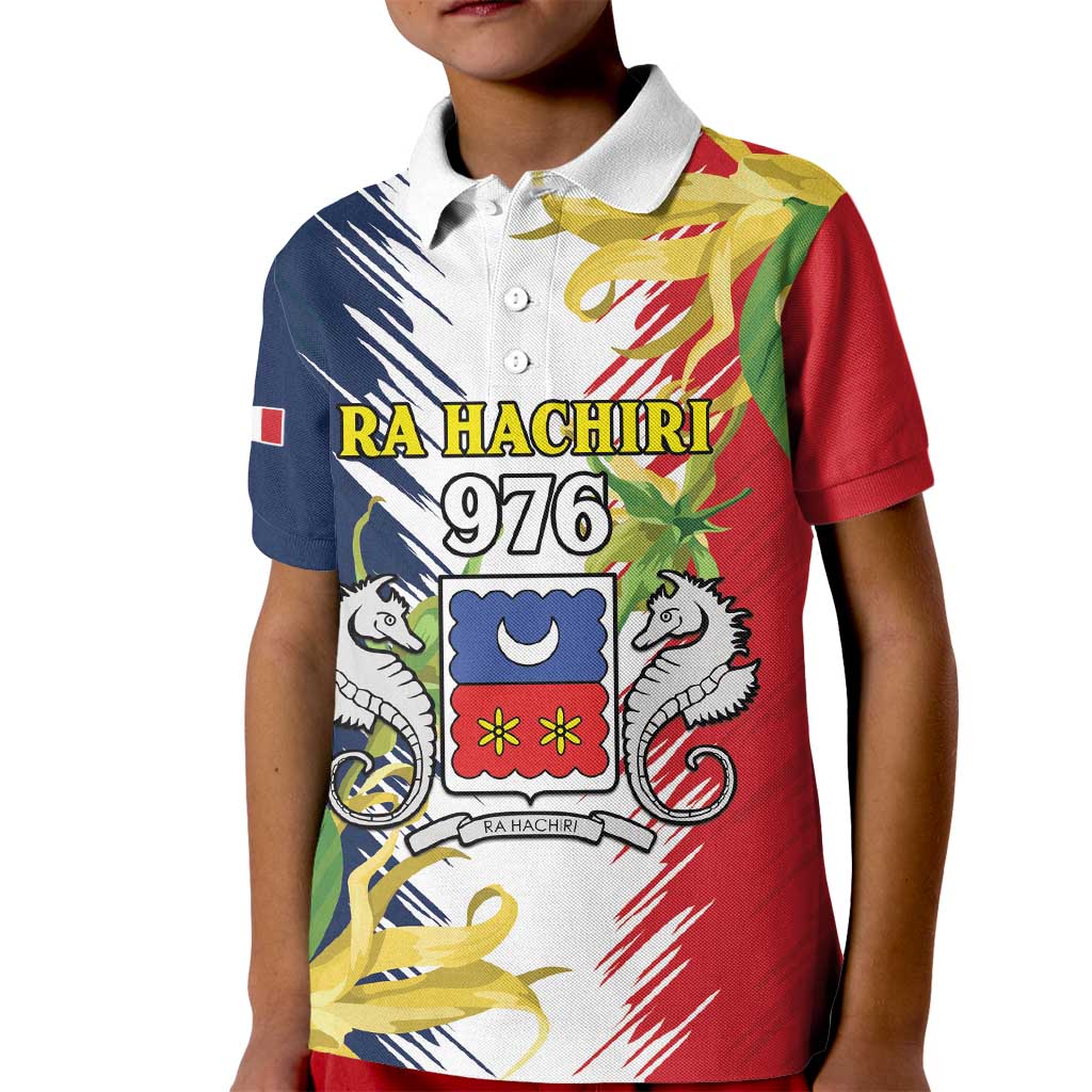 Ra Hachiri 976 Kid Polo Shirt Coat Of Arms With Ylang Ylang