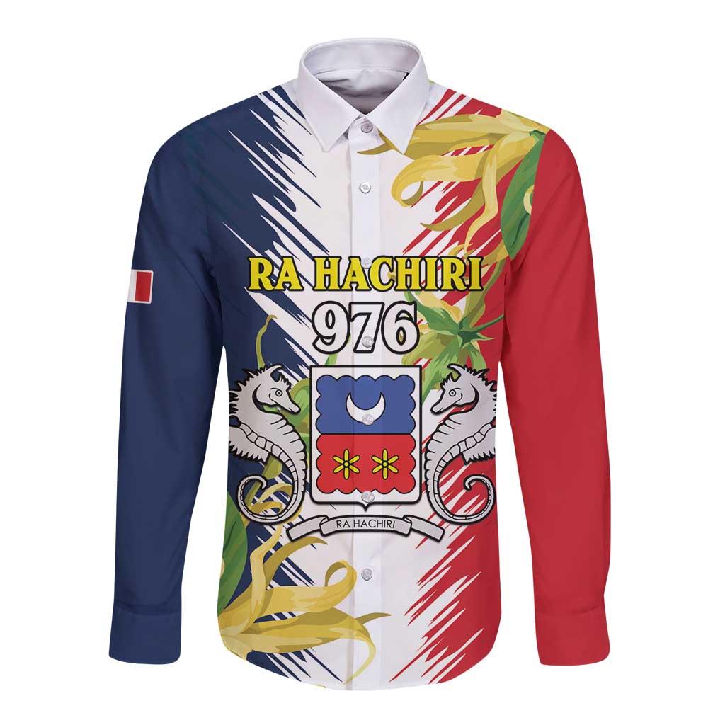 Ra Hachiri 976 Long Sleeve Button Shirt Coat Of Arms With Ylang Ylang