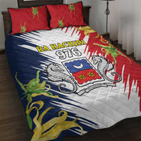 Ra Hachiri 976 Quilt Bed Set Coat Of Arms With Ylang Ylang