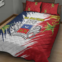 Ra Hachiri 976 Quilt Bed Set Coat Of Arms With Ylang Ylang