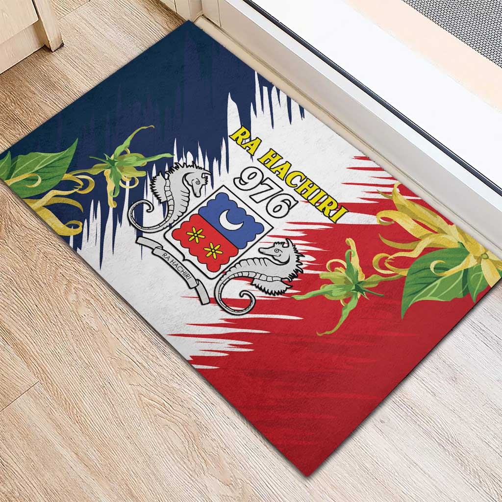 Ra Hachiri 976 Rubber Doormat Coat Of Arms With Ylang Ylang