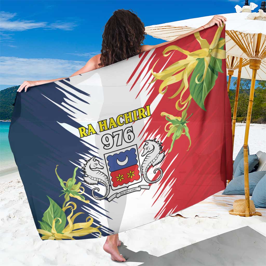 Ra Hachiri 976 Sarong Coat Of Arms With Ylang Ylang