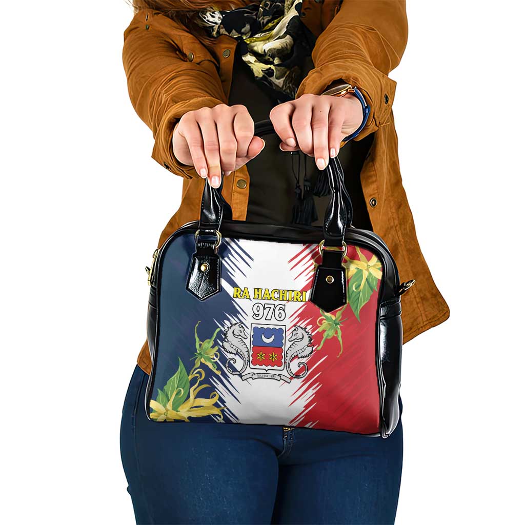 Ra Hachiri 976 Shoulder Handbag Coat Of Arms With Ylang Ylang