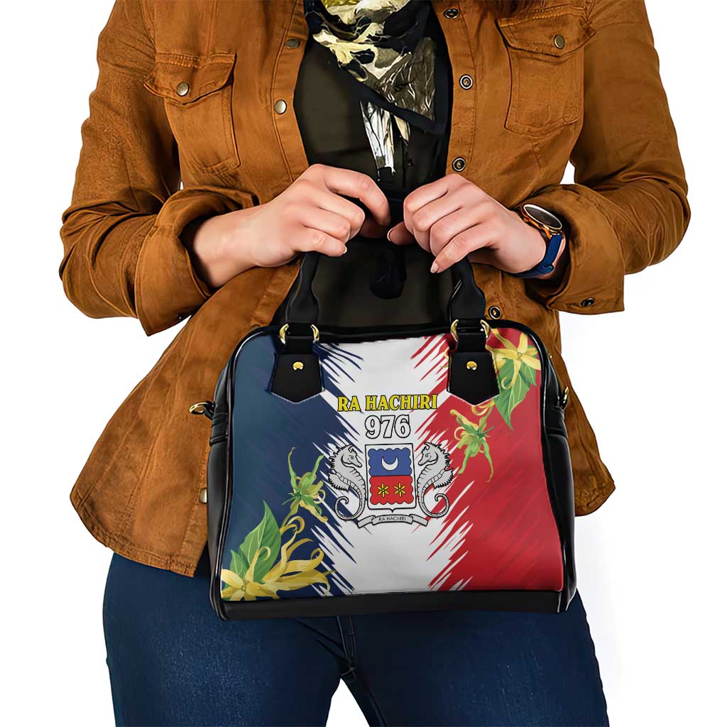 Ra Hachiri 976 Shoulder Handbag Coat Of Arms With Ylang Ylang