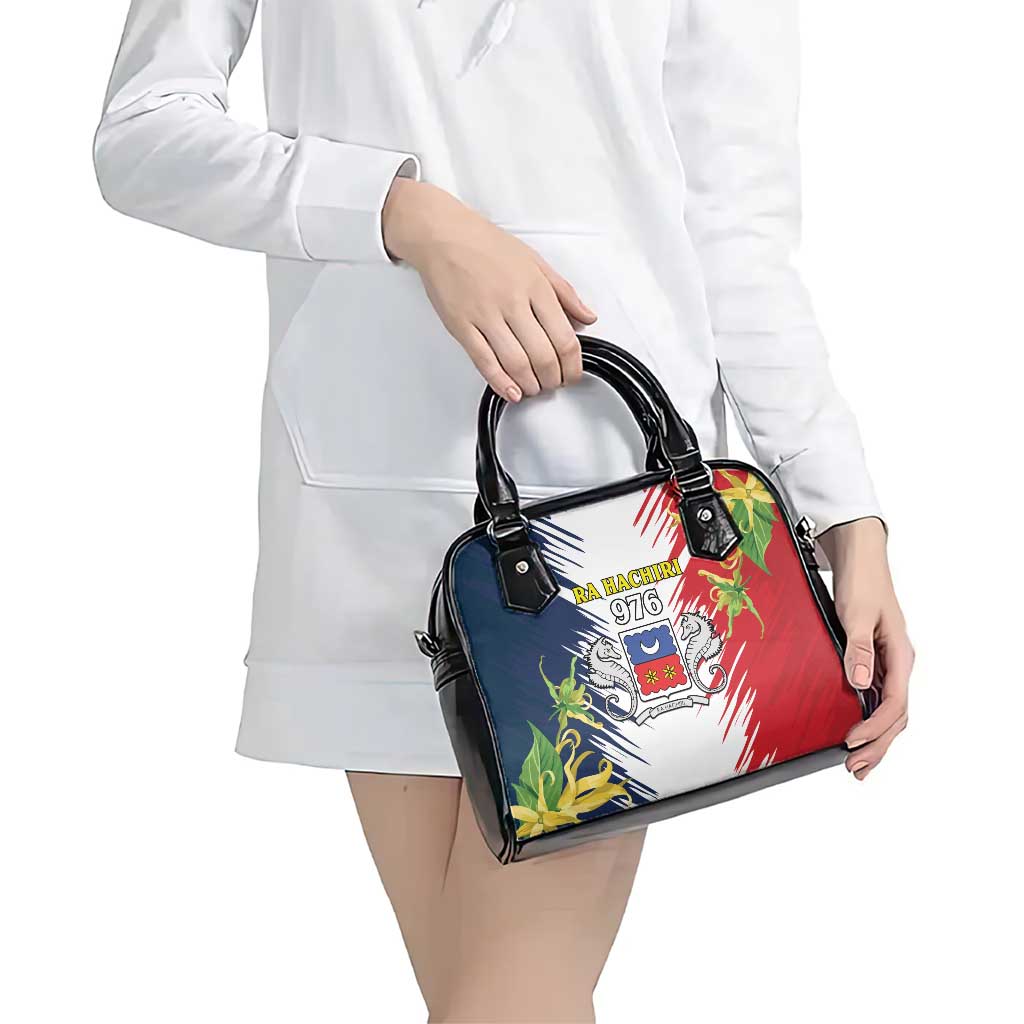 Ra Hachiri 976 Shoulder Handbag Coat Of Arms With Ylang Ylang