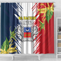 Ra Hachiri 976 Shower Curtain Coat Of Arms With Ylang Ylang