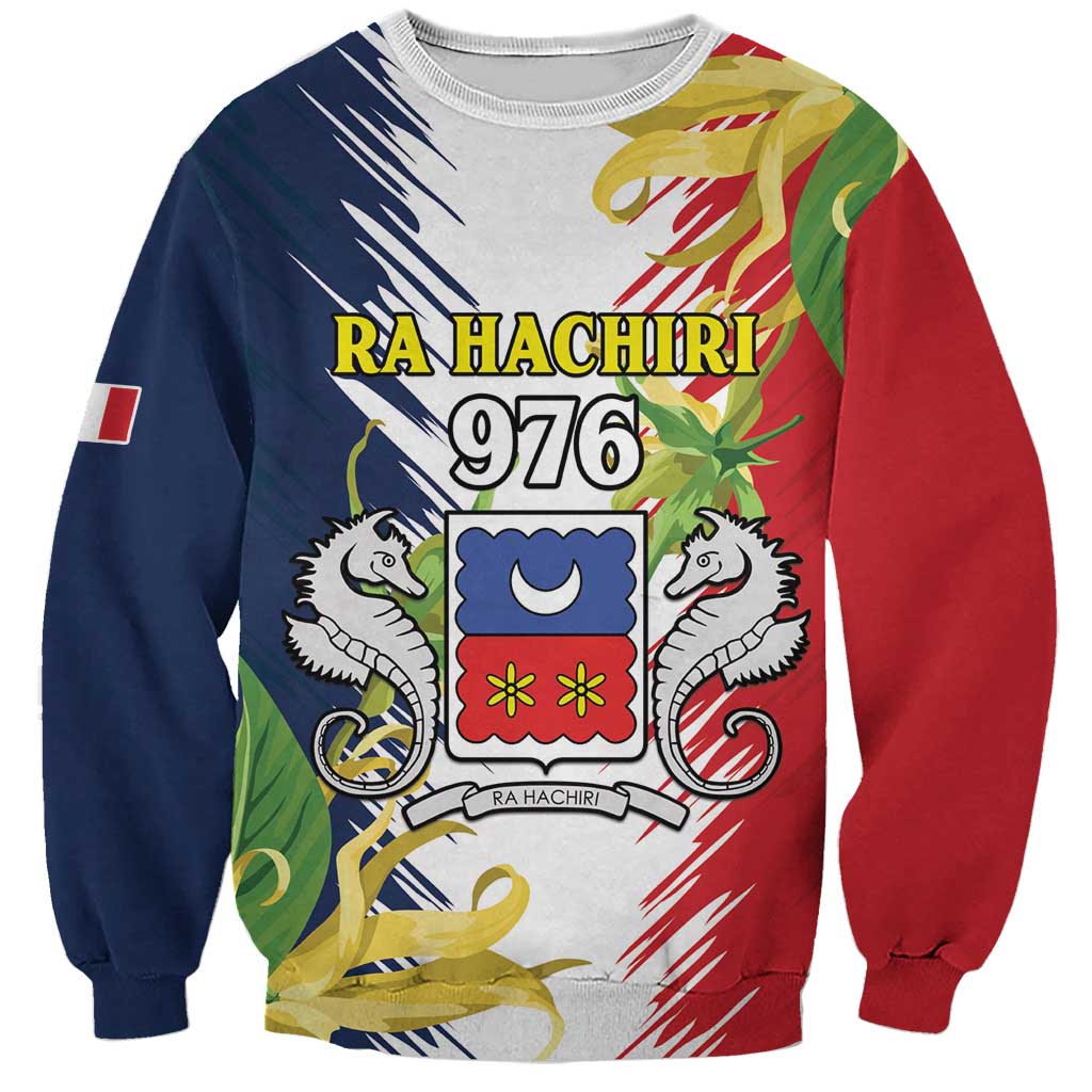 Ra Hachiri 976 Sweatshirt Coat Of Arms With Ylang Ylang