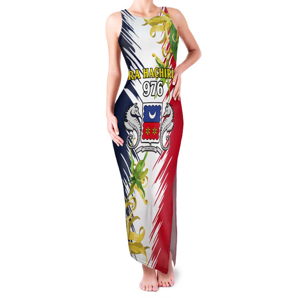 Ra Hachiri 976 Tank Maxi Dress Coat Of Arms With Ylang Ylang