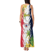Ra Hachiri 976 Tank Maxi Dress Coat Of Arms With Ylang Ylang