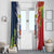 Ra Hachiri 976 Window Curtain Coat Of Arms With Ylang Ylang