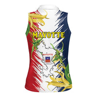 Ra Hachiri 976 Women Sleeveless Polo Shirt Coat Of Arms With Ylang Ylang