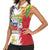 Ra Hachiri 976 Women Sleeveless Polo Shirt Coat Of Arms With Ylang Ylang