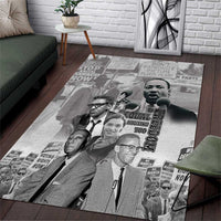 Civil Rights Leaders Area Rug Freedom Is Equal Housing Too