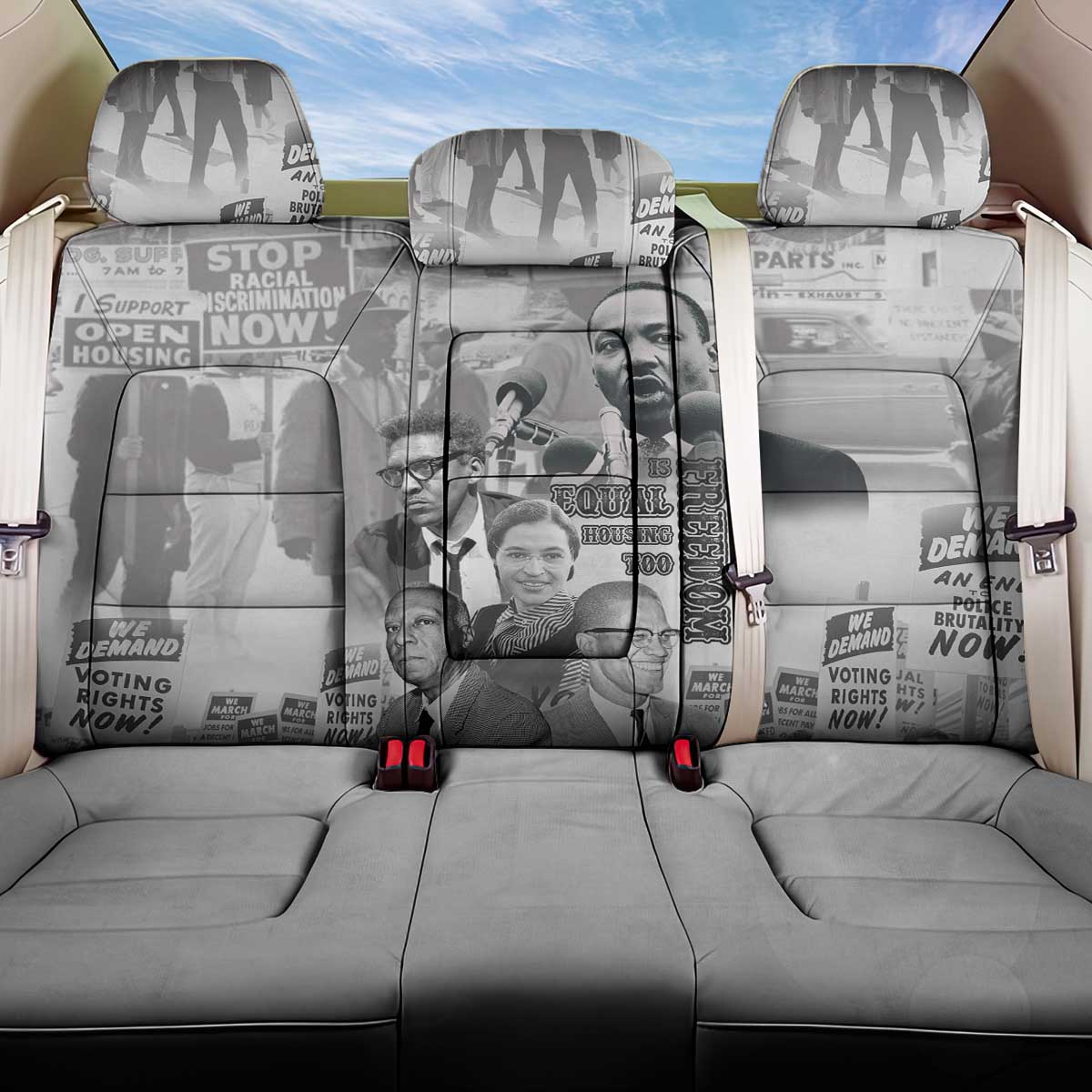 Civil Rights Leaders Back Car Seat Cover Freedom Is Equal Housing Too