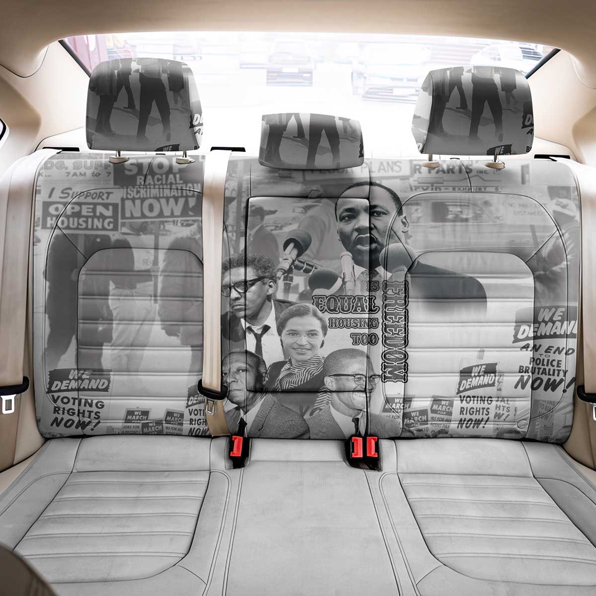 Civil Rights Leaders Back Car Seat Cover Freedom Is Equal Housing Too