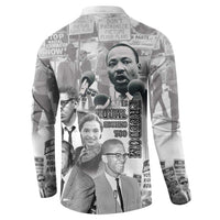 Civil Rights Leaders Button Sweatshirt Freedom Is Equal Housing Too
